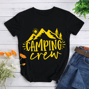 Camping Crew  T-shirt Tee