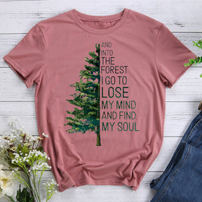 And Into The Forest hiking T-Shirt