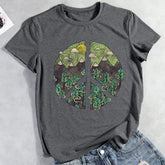 Peaceful Landscape Hiking T-Shirt