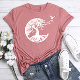 Tree and Camping T-shirt Tee