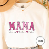 Personalized Mom Sweatshirt, Custom Mama Sweatshirt