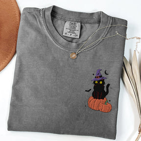 Cat Pumpkin Halloween T-Shirt