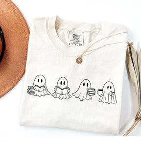 Four cute ghosts T-shirt