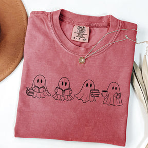 Four cute ghosts T-shirt