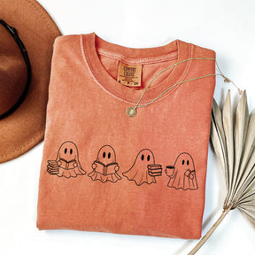 Four cute ghosts T-shirt