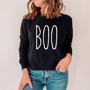 Halloween BOO Women's Fashion Sweatshirt