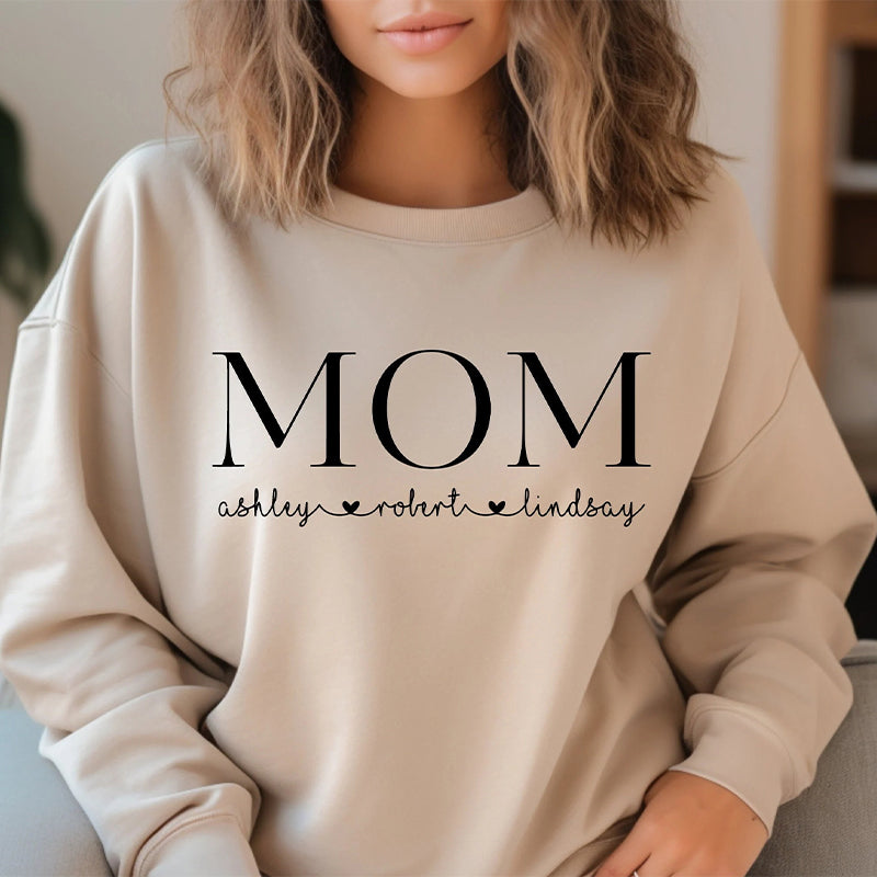 Mom print sweatshirt