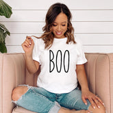 Halloween BOO Women's Fashion T-shirt