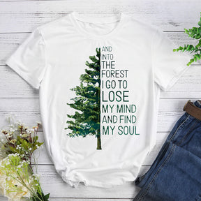 And Into The Forest hiking T-Shirt