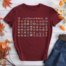 HYC -62 National Parks Map T-shirt