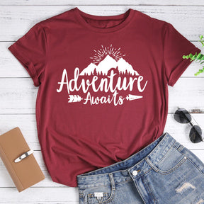 adventure awaits T-shirt Tee