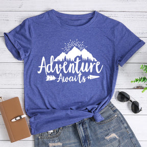 adventure awaits T-shirt Tee