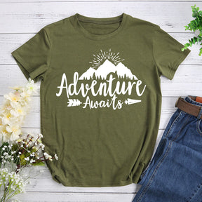 adventure awaits T-shirt Tee