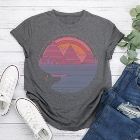 Mountains Are Calling Classic T-shirt Tee