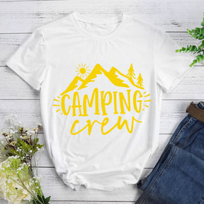 Camping Crew  T-shirt Tee