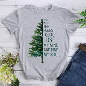 And Into The Forest hiking T-Shirt