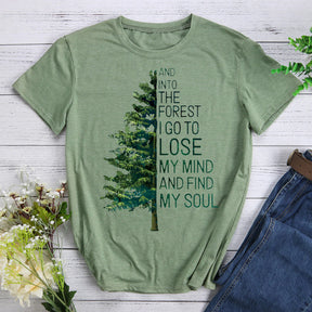 And Into The Forest hiking T-Shirt