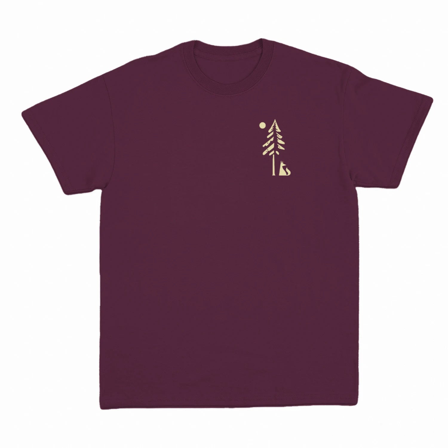 Men's T-Shirt Fox in the Forest