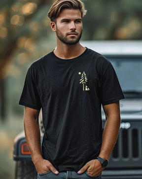 Men's T-Shirt Fox in the Forest