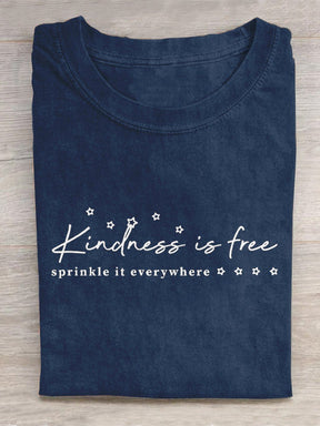 Kindness Is Free Creative Design T-shirt