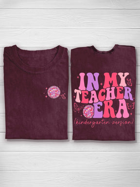 In My Kindergarten Era Teacher T-shirt